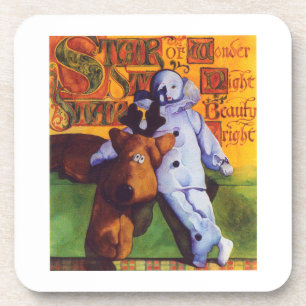 Posavasos ESTRELLA DE MARAVILLOSOS ATAQUES DE Plástico Duro