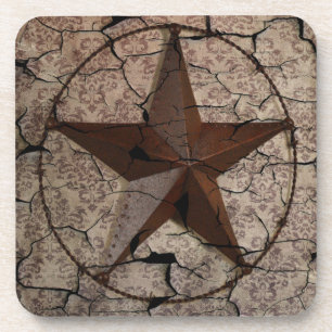 Posavasos Estrella de Texas, primitiva del país occidental r