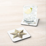 Posavasos Estrella dorada de David<br><div class="desc">Golden Star of David Siéntete libre de agregar tus propias palabras y/o fotos a este artículo a través de las grandes herramientas de personalización de Zazzle. Este diseño también está disponible en docenas de otros productos. ¡Gracias por pasar por aquí! ¡Dios bendiga!</div>