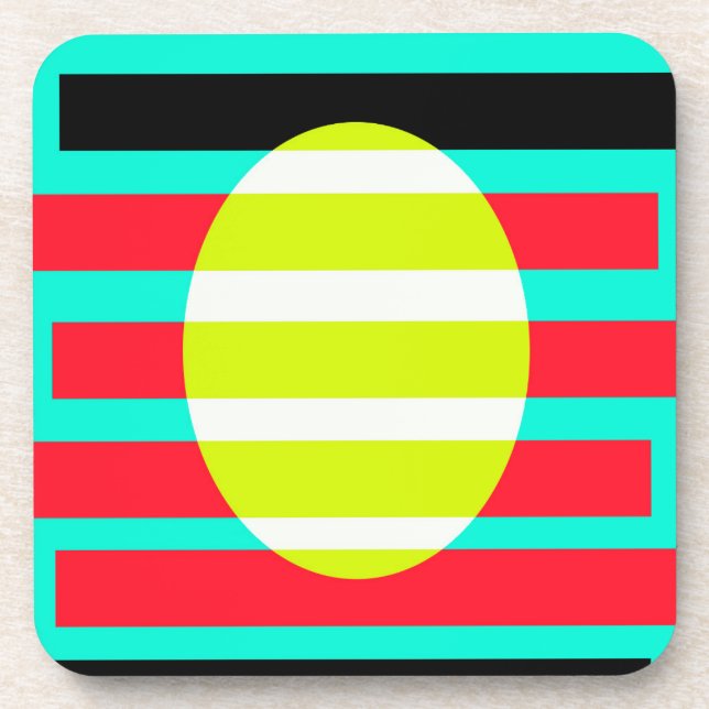 Posavasos Estrella futurista (Frente)