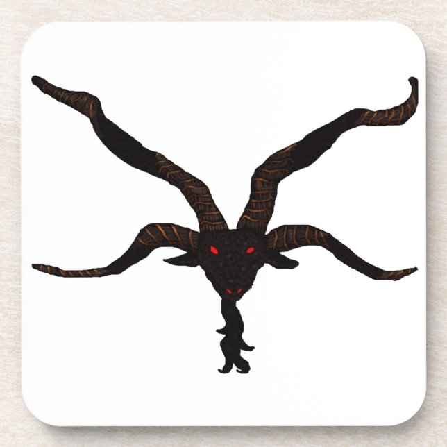 Posavasos Estrella negra-volcánica (Frente)