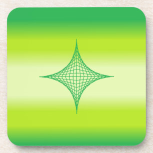 Posavasos Estrella verde
