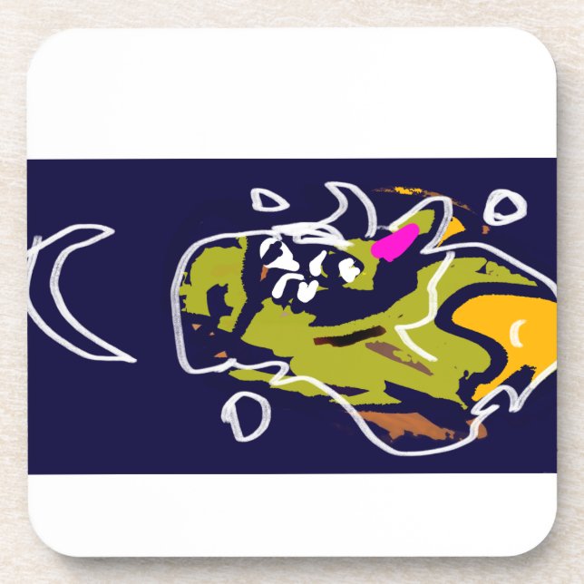 Posavasos Estrellas de murciélago (Frente)