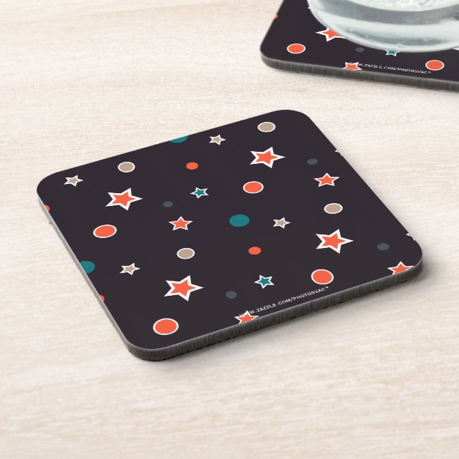 Posavasos Estrellas de Navidad (Lado Izquierdo)