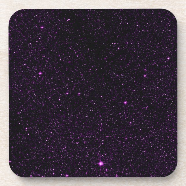 Posavasos Estrellas moradas (Frente)