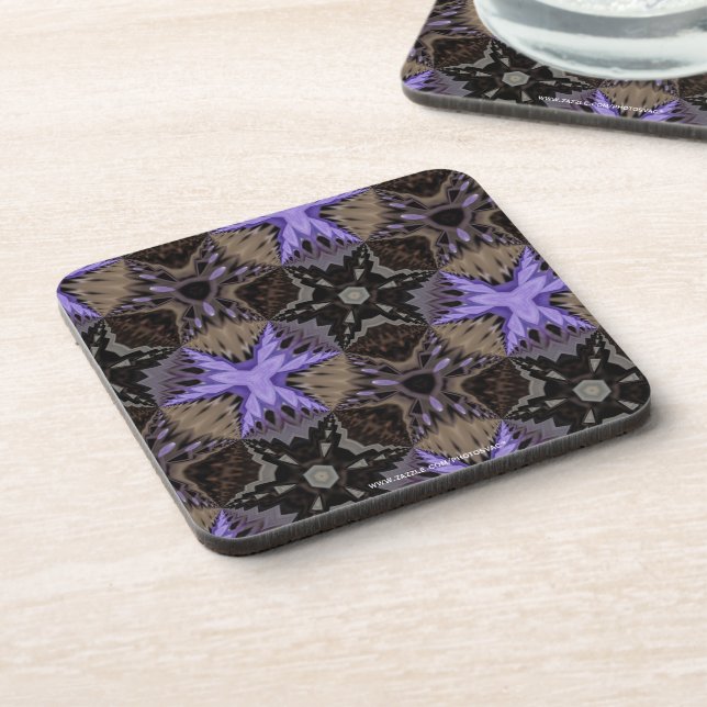 Posavasos Estrellas púrpuras (Lado Izquierdo)
