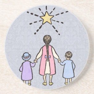 Posavasos Estrellita que brillás antigua rima infantil