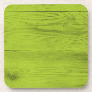 Posavasos Estructura de madera verde brillante como textura 