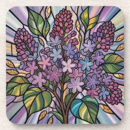 Posavasos Ethereal Lilacs Juego De Montura De Plástico De Vi