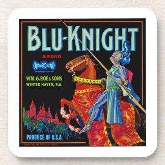 Posavasos Etiqueta de fruta Blu Knight