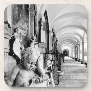 Posavasos Europa, Austria, Salzburgo. Cherub y monumento 2