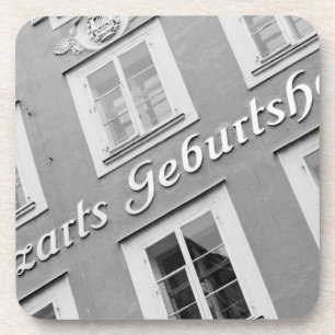 Posavasos Europa, Austria, Salzburgo. Lugar de nacimiento de