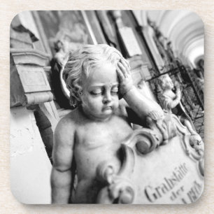 Posavasos Europa, Austria, Salzburgo. Querubín y monumento 3