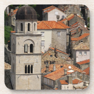 Posavasos Europa, Croacia. Ciudad amurallada medieval de