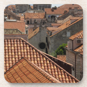 Posavasos Europa, Croacia. Ciudad amurallada medieval de 2