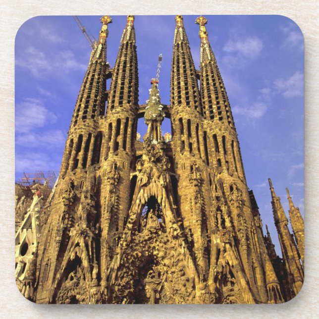 Posavasos Europa, España, Barcelona, Sagrada Familia (Frente)
