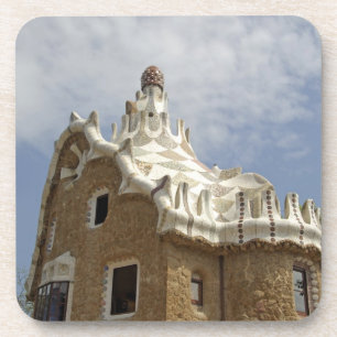 Posavasos Europa, España, Cataluña, Barcelona. Parque Güell,