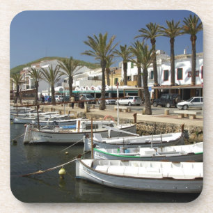 Posavasos Europa, España, Menorca. Pesca