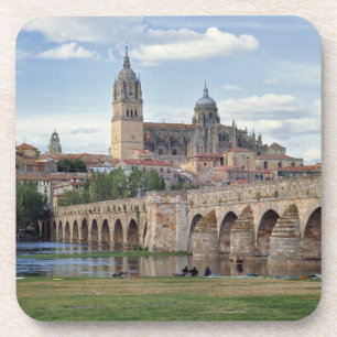 Posavasos Europa, España, Salamanca. El puente romano sobre