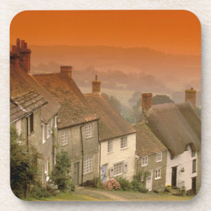 Posavasos Europa, Inglaterra, Dorset, Shaftesbury. Colina do