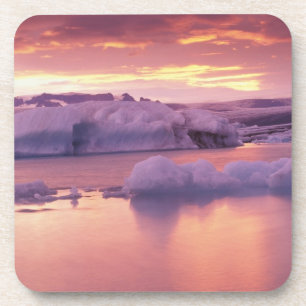 Posavasos Europa, Islandia, laguna de Jokulsarlon