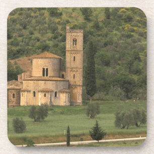 Posavasos Europa, Italia, Toscana. Abbazia di Sant'Antimo,