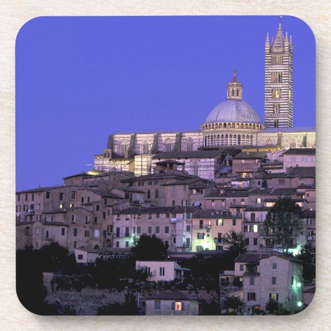 Posavasos Europa, Italia, Toscana, Siena. C. Duomo y (Frente)