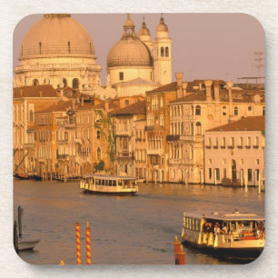 Posavasos Europa, Italia, Véneto, Venecia. Vista al atardece