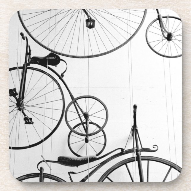 Posavasos Europa, Suiza, Lucerna. Exposición de bicicletas, (Frente)