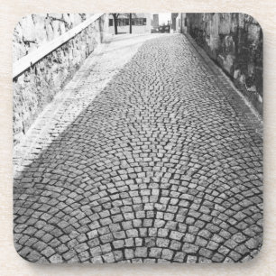 Posavasos Europa, Suiza, Zúrich. Calle empedrada,