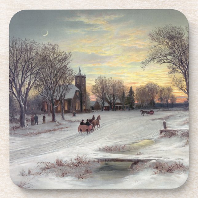 Posavasos Eve navidades (Frente)