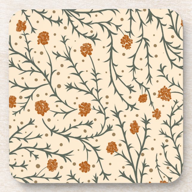 Posavasos Evergreen Kisses Under the Mistletoe (Frente)