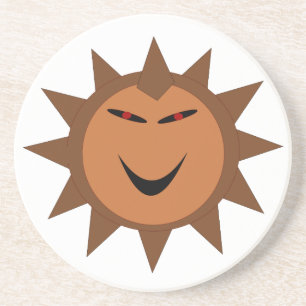 Posavasos Evil Hedgehog Kawaii Gótico Halloween