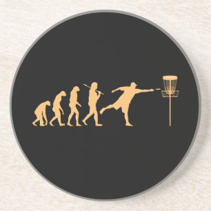 Posavasos Evolución del disco de golf