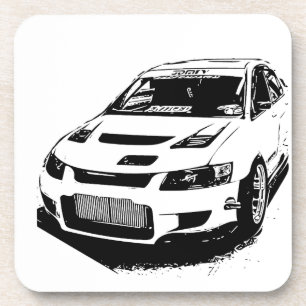 Posavasos Evolución Mitsubishi