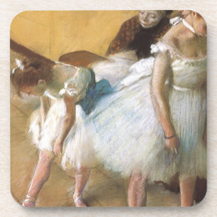 Posavasos Examen de baile de Edgar Degas, Ballet Vintage