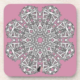 Posavasos Excelente esparadrapo del amanecer del glifo octa