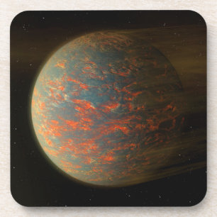 Posavasos Exoplanet 55 Cancri E Y Su Superficie Molten