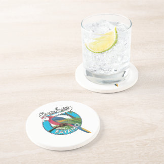 Posavasos Explora el logotipo retro de Hawaii Coaster