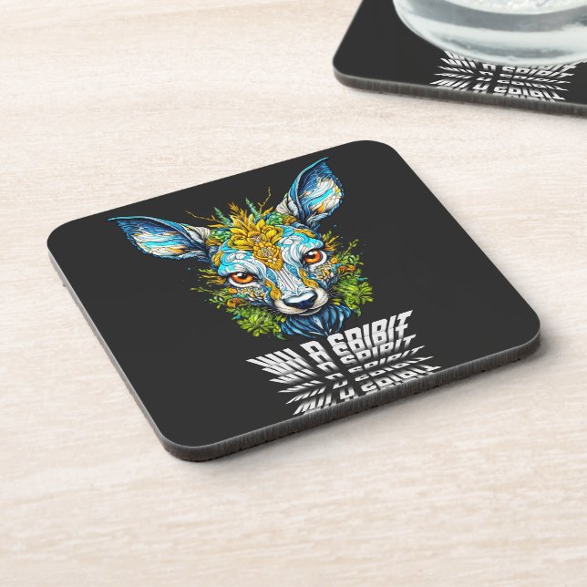 Posavasos Explorar el instinto salvaje (Lado Izquierdo)