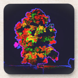 Posavasos Explosión de árbol neón