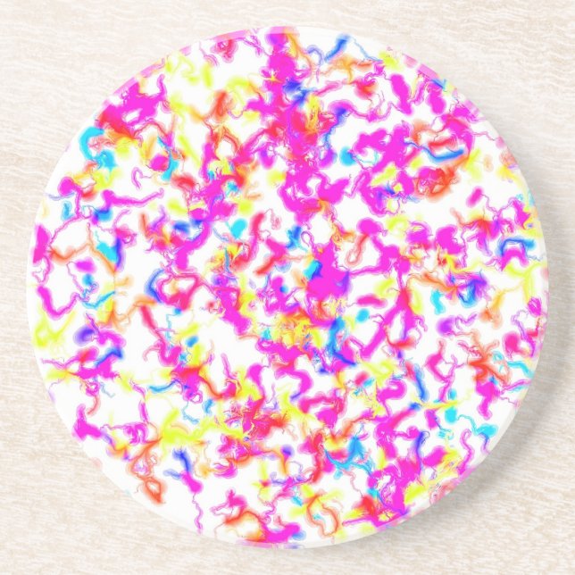 Posavasos Explosión de color (Frente)
