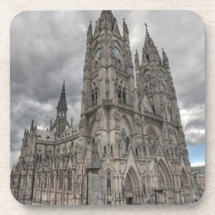 Posavasos Exterior de la Basílica en Quito, Ecuador