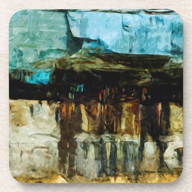 Posavasos Extracto representado del nacional de las rocas a (Frente)