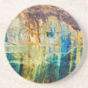 Posavasos Extracto representado del nacional de las rocas a