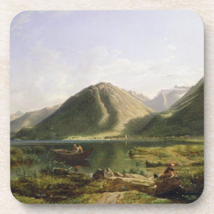 Posavasos Extremo del lago Lemán, 1835 (aceite en lona)