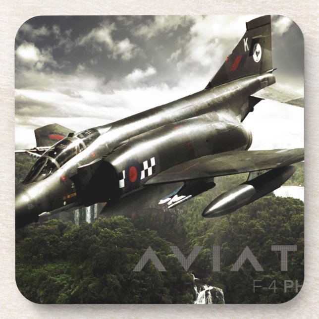 Posavasos F-4 Phantom Fighter Jet (Frente)