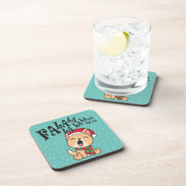 Posavasos Fa La La La La Navidades Canto de Perro | Montaña