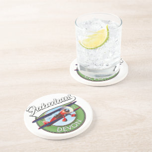 Posavasos Fabulous Devon travel patch.