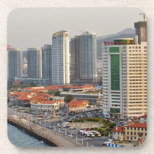 Posavasos Fachada de la ciudad de Yantai, Shandong